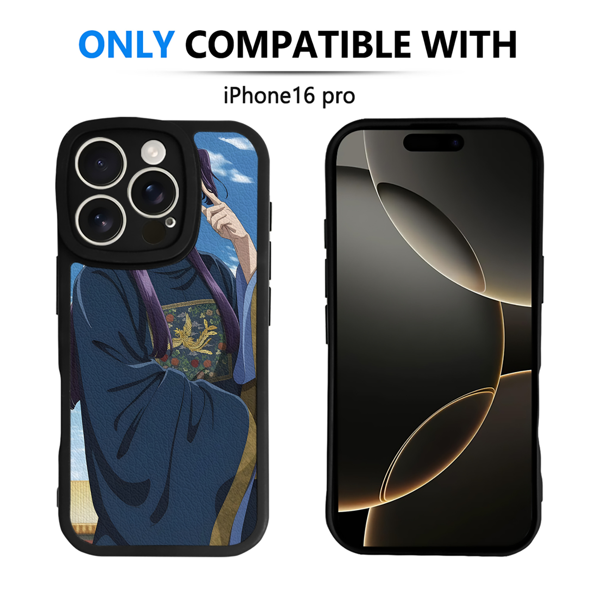 薬屋のひとりごと The Apothecary Diaries 【iPhone 16シリーズ対応】シリコンスマホケース（レザー調） 材質：シリコン